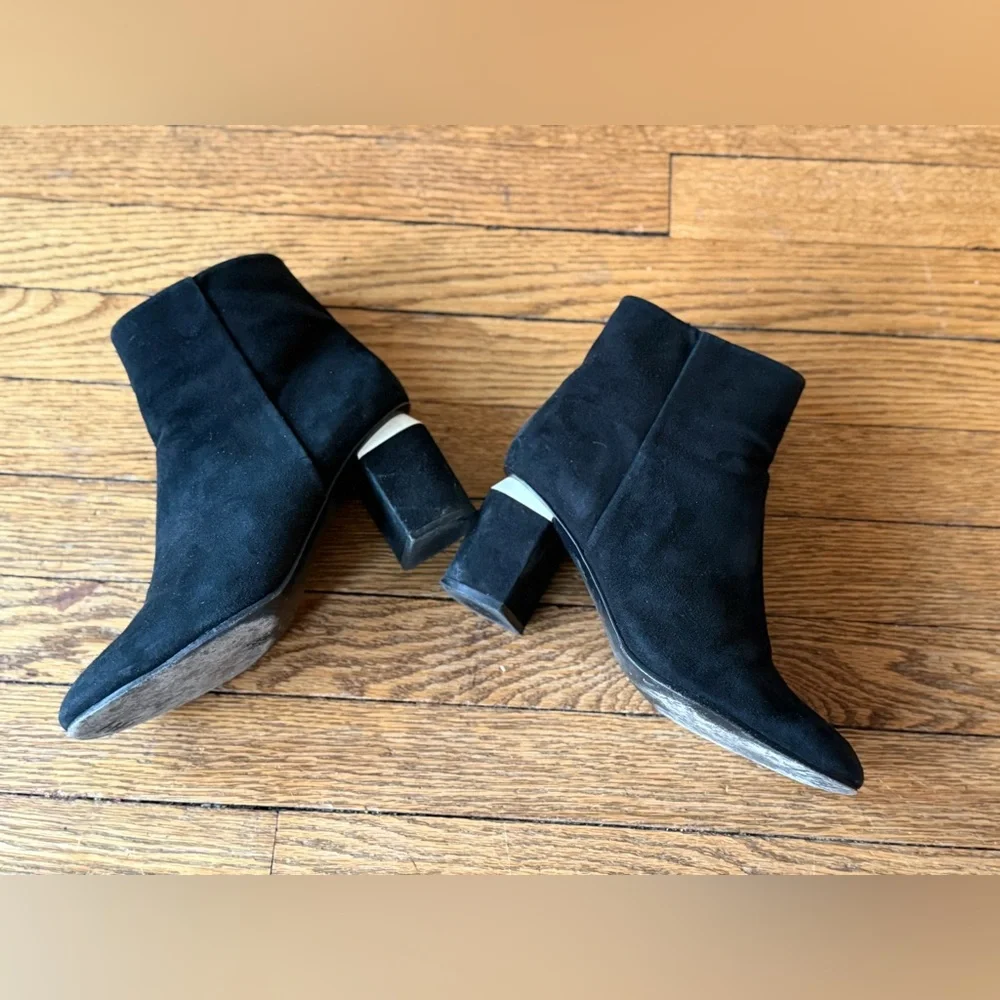 Tory Burch Black Suede Boots - Size 7.5